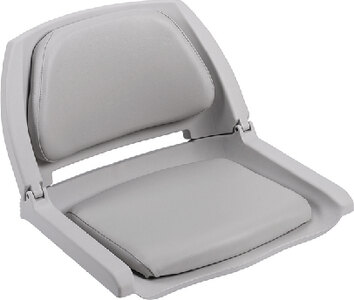 MOLDED PLASTIC FOLD DOWN SEAT W/CUSHION PADS (WISE SEATING)